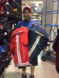 Eric Gold pant choice